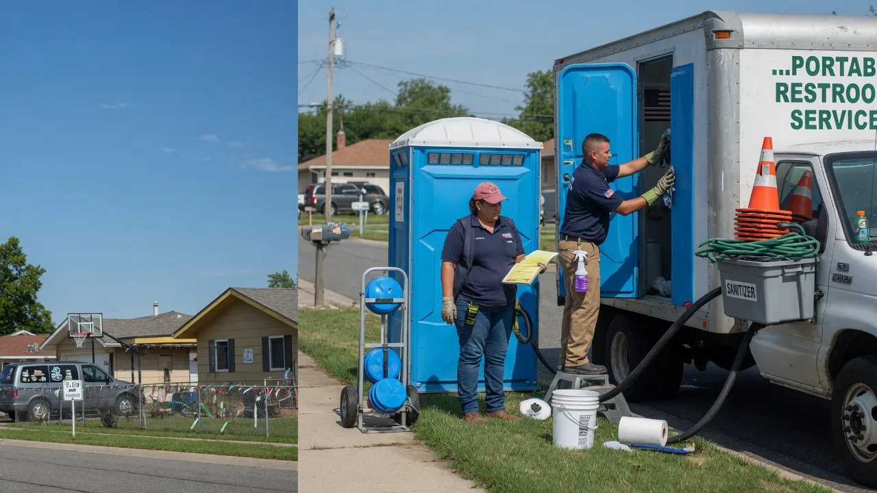 Portable Toilet Rental in Mazomanie, WI near me